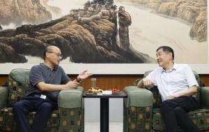 中国工程机械工业协会秘书长吴培国到访开云手机登录中心_开云online（中国）集团